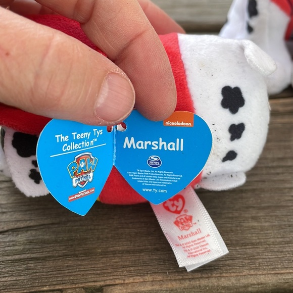 Paw Parol Beanie’s and Teeny’s Set of Five - Picture 2 of 7